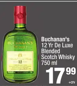 Super King Markets Buchanan's 12 Yr De Luxe Blended Scotch Whisky offer