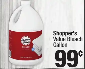 Super King Markets Shopper's Value Bleach offer