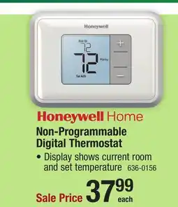 Menards Honeywell Home T2 Digital Non-Programmable Thermostat offer