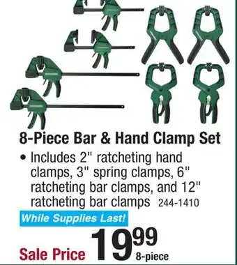 Menards Masterforce Clamp Set - 8 Piece offer