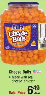 Menards Utz Cheese Balls - 28 oz offer