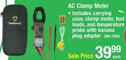 Menards Southwire AC Clamp Meter offer