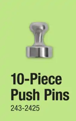 Menards Household Trends Magnetic Push Pin - 10 Count offer