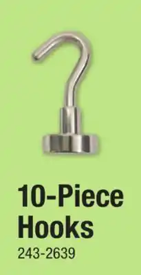 Menards Household Trends Magnetic Hook - 10 Count offer