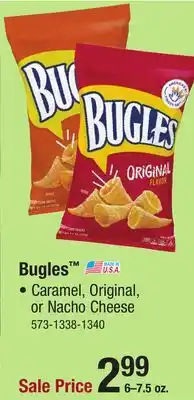 Menards Bugles Sweet & Salty Caramel - 6 oz offer