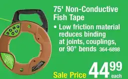 Menards Southwire SIMpull 75' Non-Conductive Fish Tape offer