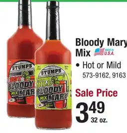 Menards Stump's Mild Bloody Mary Mix - 32 oz offer