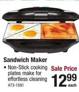 Menards Chefman Electric Sandwich Maker offer