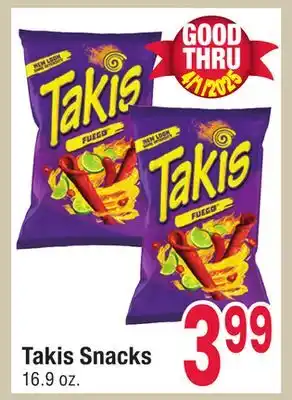 Jewel-Osco Takis Snacks offer