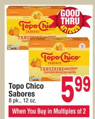 Jewel-Osco Topo Chico Sabores offer