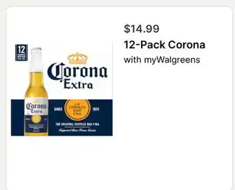 Walgreens 12-Pack Corona offer