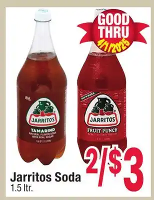 Jewel-Osco Jarritos Soda offer