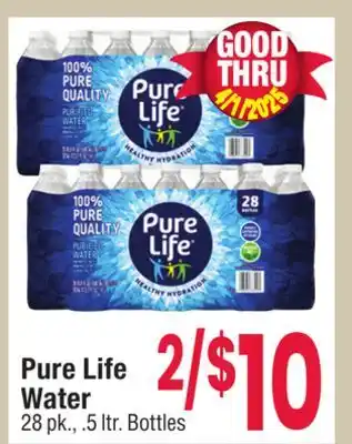 Jewel-Osco Pure Life Water offer