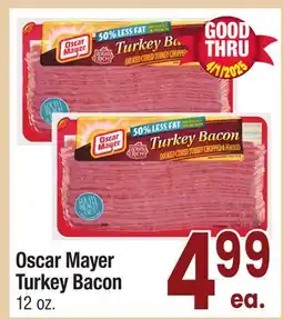 Jewel-Osco Oscar Mayer Turkey Bacon offer