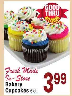 Jewel-Osco Bakery Cupcakes offer