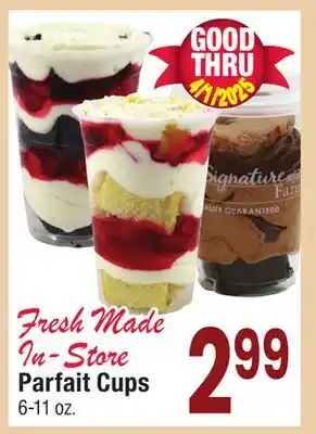 Jewel-Osco In-Store Parfait Cups offer