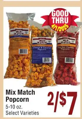 Jewel-Osco Mix Match Popcorn offer