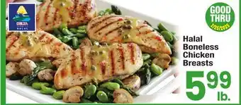 Jewel-Osco Halal Boneless Chicken Breasts offer