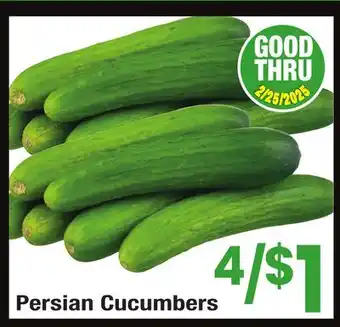 Jewel-Osco Persian Cucumbers offer