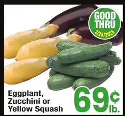 Jewel-Osco Eggplant, Zucchini or Yellow Squash offer