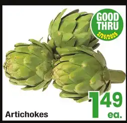 Jewel-Osco Artichokes offer