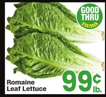 Jewel-Osco Romaine Leaf Lettuce offer