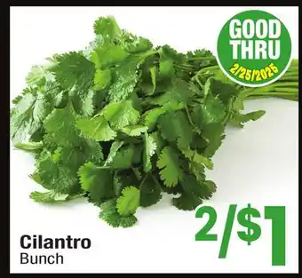 Jewel-Osco Cilantro offer