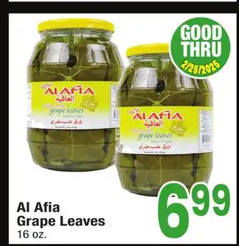 Jewel-Osco Al Afia Grape Leaves offer