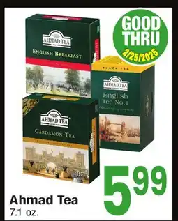 Jewel-Osco Ahmad Tea offer