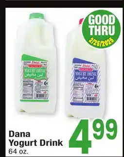 Jewel-Osco Dana Yogurt Drink offer