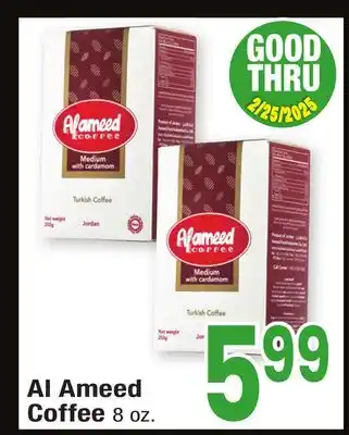 Jewel-Osco Al Ameed Coffee offer