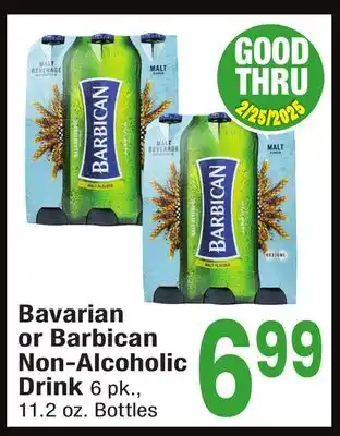 Jewel-Osco Bavarian or Barbican Non-Alcoholic Drink offer