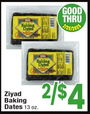 Jewel-Osco Ziyad Baking Dates offer