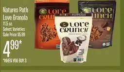 Jewel-Osco Natures Path Love Granola offer