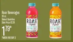 Jewel-Osco Roar Beverages offer