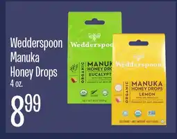 Jewel-Osco Wedderspoon Manuka Honey Drops offer