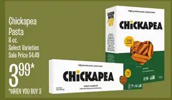 Jewel-Osco Chickapea Pasta offer