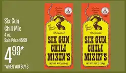 Jewel-Osco Six Gun Chili Mix offer