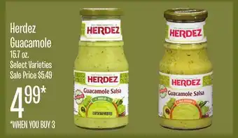 Jewel-Osco Herdez Guacamole offer