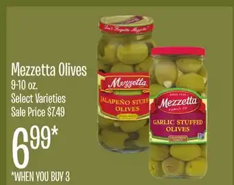 Jewel-Osco Mezzetta Olives offer