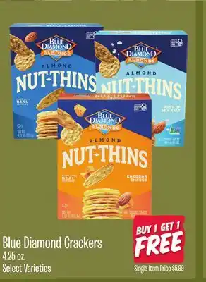 Jewel-Osco Blue Diamond Crackers offer