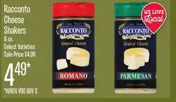 Jewel-Osco Racconto Cheese Shakers offer