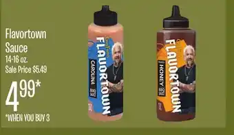 Jewel-Osco Flavortown Sauce offer