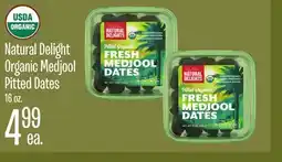 Jewel-Osco Natural Delight Organic Medjool Pitted Dates offer