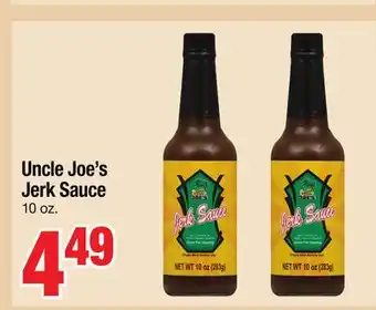 Jewel-Osco Uncle Joe's Jerk Sauce offer