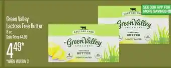 Jewel-Osco Green Valley Lactose Free Butter offer