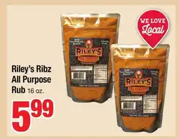 Jewel-Osco Riley's Ribz All Purpose Rub offer