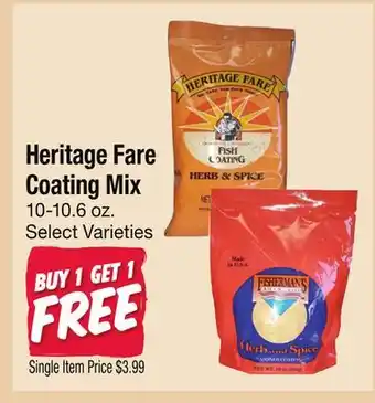 Jewel-Osco Heritage Fare Coating Mix offer