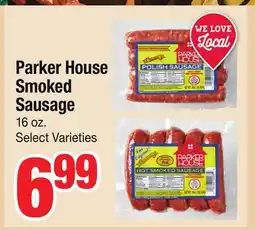 Jewel-Osco Parker House Smoked Sausage offer