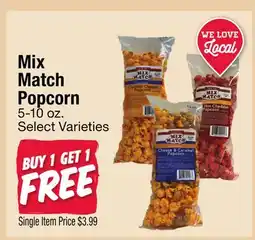 Jewel-Osco Mix Match Popcorn offer